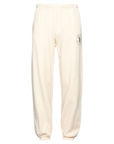 Sporty And Rich Sporty & Rich Man Pants Cream Size M Cotton In White