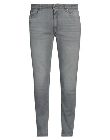 Yan Simmon Man Jeans Grey Size 40 Cotton, Elastane