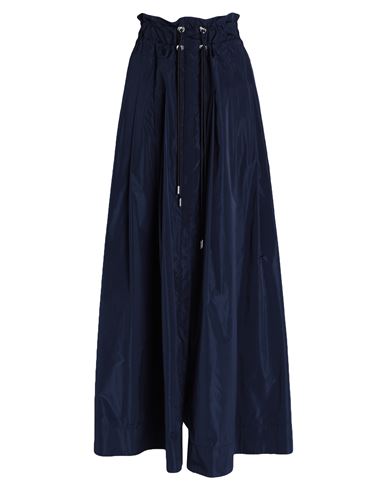Shop Alberta Ferretti Woman Maxi Skirt Midnight Blue Size 6 Polyester, Silk