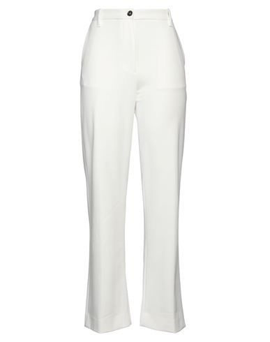 Nine In The Morning Woman Pants White Size 27 Polyester, Viscose, Elastane