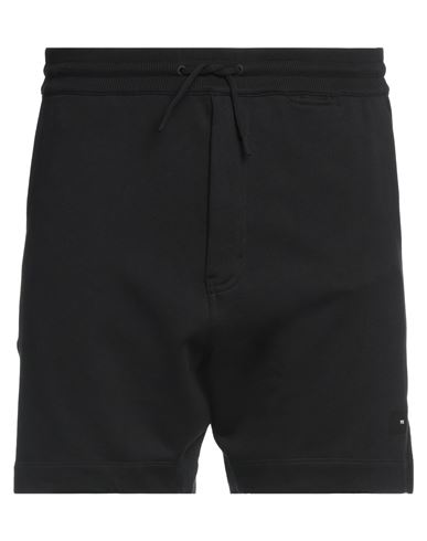 Y-3 Man Shorts & Bermuda Shorts Black Size L Organic Cotton, Elastane