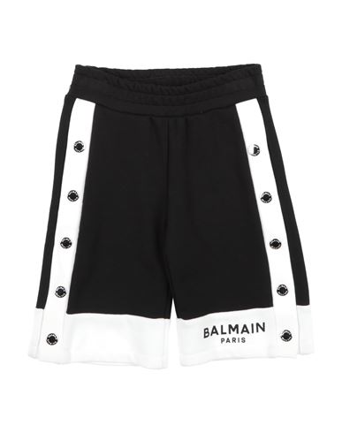 Shop Balmain Toddler Boy Pants Black Size 4 Cotton