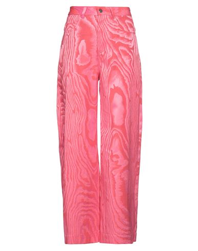 Marques' Almeida Woman Pants Pink Size 2 Recycled Polyester, Organic Cotton