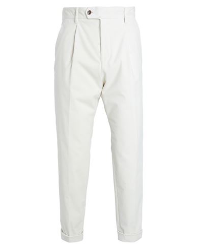 Hugo Boss Boss Man Pants Cream Size 34 Cotton, Elastane In White