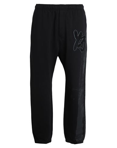 Y-3 Man Pants Black Size Xxl Cotton
