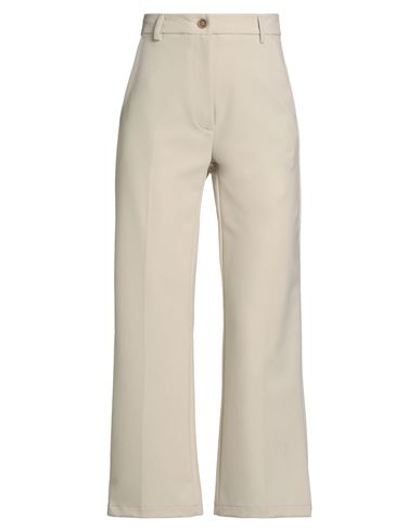 Semicouture Woman Pants Beige Size 2 Polyester, Viscose, Elastane In Neutral