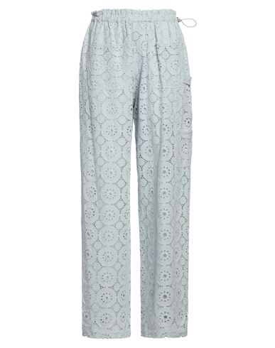 Isabelle Blanche Paris Woman Pants Sky Blue Size S Cotton