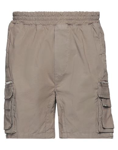 Represent Man Shorts & Bermuda Shorts Khaki Size M Cotton, Elastane In Beige