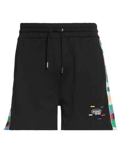 Missoni Man Shorts & Bermuda Shorts Black Size M Cotton