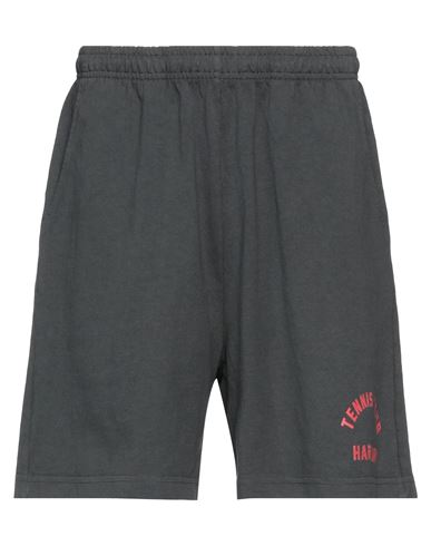 Harmony Paris Man Shorts & Bermuda Shorts Lead Size Xl Cotton In Grey