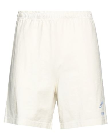 Harmony Paris Man Shorts & Bermuda Shorts Cream Size L Cotton In White