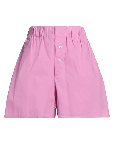 Hinnominate Woman Shorts & Bermuda Shorts Pink Size Xl Cotton