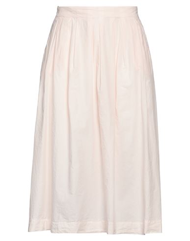 Peserico Easy Woman Midi Skirt Light Pink Size 12 Cotton
