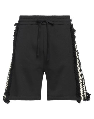 Ritos Woman Shorts & Bermuda Shorts Black Size M Cotton