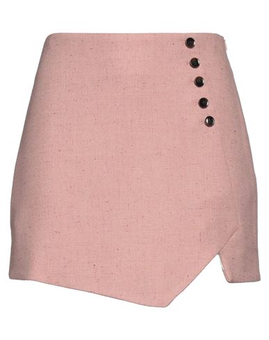 The Garment Woman Mini Skirt Blush Size 4 Viscose, Polyester, Wool, Synthetic Fibers, Silk In Pink