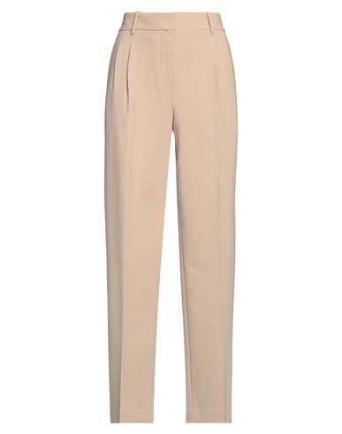 Theory Woman Pants Sand Size 6 Triacetate, Polyester In Beige