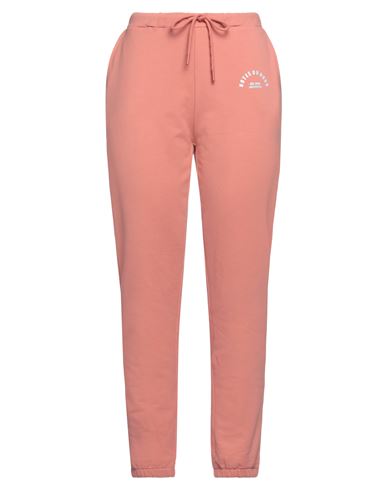 Shop Notes Du Nord Woman Pants Salmon Pink Size L Cotton, Elastane