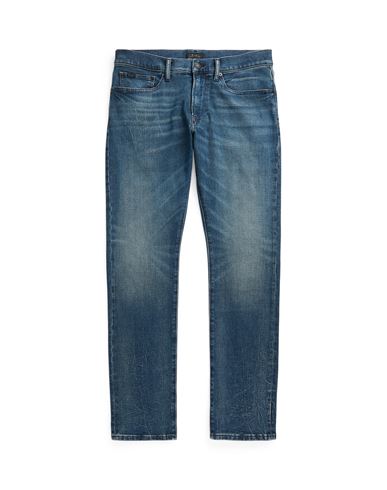 Polo Ralph Lauren Man Jeans Blue Size 34w-32l Cotton, Recycled Cotton, Recycled Polyester, Elastane