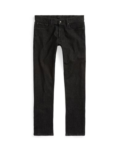 Polo Ralph Lauren Man Jeans Black Size 34w-32l Cotton, Elastane