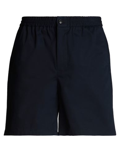 Ami Alexandre Mattiussi Man Shorts & Bermuda Shorts Navy Blue Size L Cotton