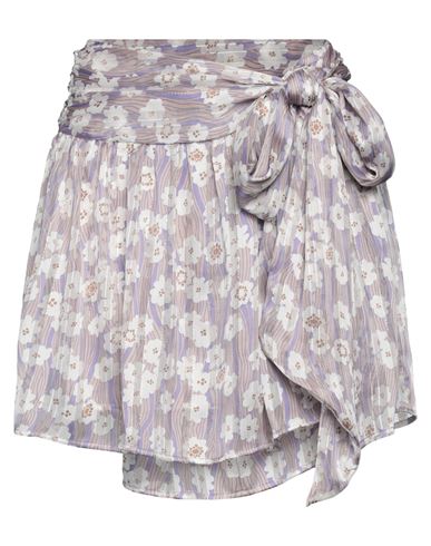 Shop Sabina Musayev Sabina Musáyev Woman Mini Skirt Lilac Size M Polyester In Purple