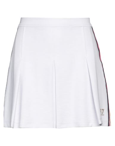 Ea7 Woman Mini Skirt White Size Xs Polyester, Cotton, Elastane, Polyamide
