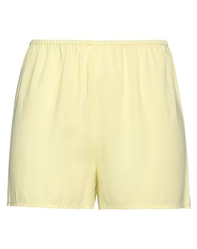Isabelle Blanche Paris Woman Shorts & Bermuda Shorts Yellow Size S Viscose In Yellow