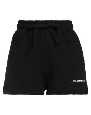 Hinnominate Woman Shorts & Bermuda Shorts Black Size S Cotton