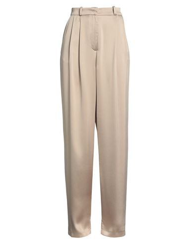 Actualee Woman Pants Camel Size 8 Polyester In Beige