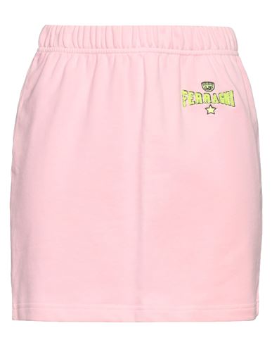 Chiara Ferragni Woman Mini Skirt Pink Size M Cotton