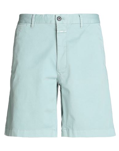 Closed Man Shorts & Bermuda Shorts Sky Blue Size 33 Cotton, Elastane