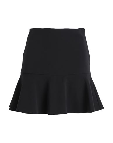 Arket Woman Mini Skirt Black Size 8 Viscose, Polyamide, Elastane