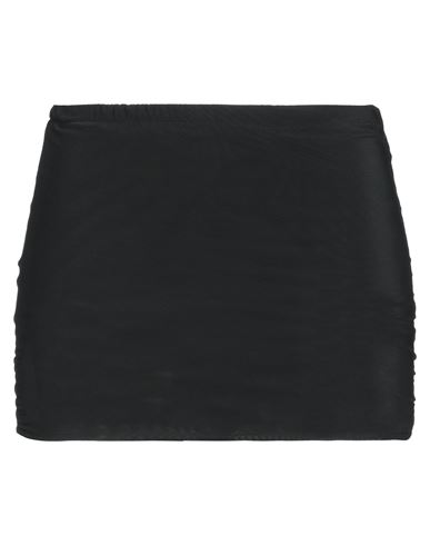 At-insight By Andrea Turchi Woman Mini Skirt Black Size S Polyamide, Nylon