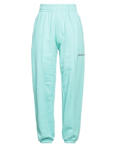 Hinnominate Woman Pants Turquoise Size Xxs Cotton In Blue