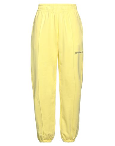 Hinnominate Woman Pants Yellow Size M Cotton