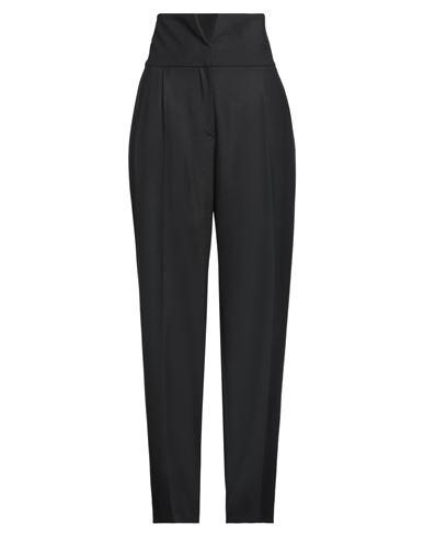 Antonelli Woman Pants Black Size 4 Polyester, Virgin Wool, Elastane In Black