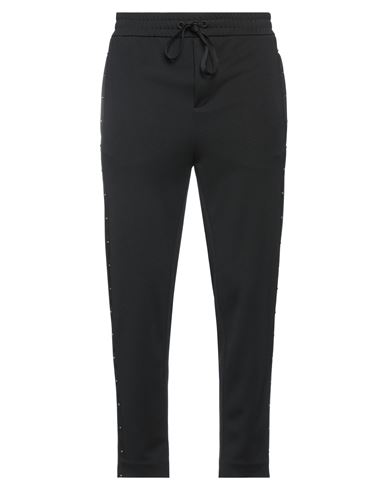 Moncler Man Pants Black Size L Polyester