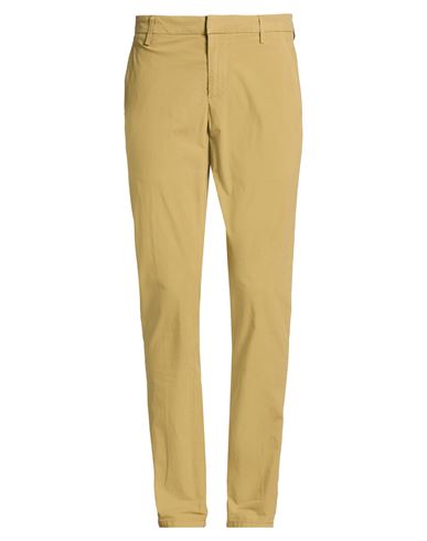 Dondup Man Pants Camel Size 33 Cotton, Elastane In Neutral