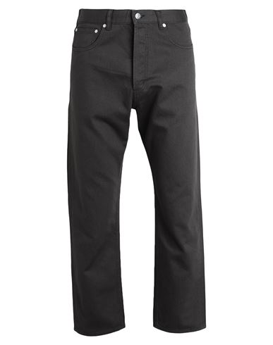 Shop Arket Man Pants Steel Grey Size 32w-32l Organic Cotton