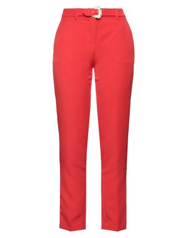 Versace Jeans Couture Woman Pants Red Size 10 Polyester, Elastane
