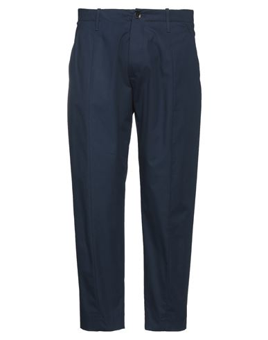 Nine In The Morning Man Pants Navy Blue Size 38 Cotton, Elastane