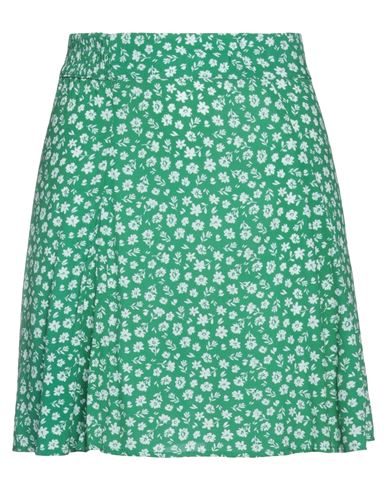 Mar De Margaritas Woman Mini Skirt Green Size M Viscose