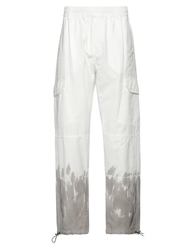 44 Label Group Man Pants White Size 32 Polyester, Cotton