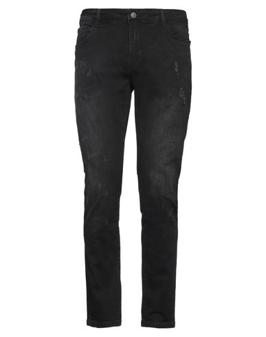 Pont Denim Man Jeans Black Size 31 Cotton, Elastane