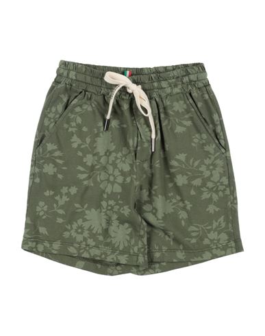 Shop Nupkeet Toddler Girl Shorts & Bermuda Shorts Military Green Size 6 Cotton