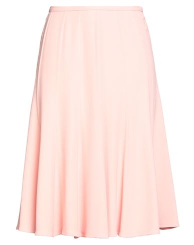 Ermanno Scervino Woman Midi Skirt Pink Size 8 Viscose, Elastane In Pink