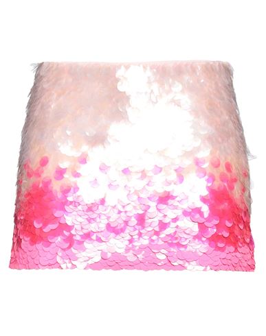David Koma Woman Mini Skirt Blush Size 4 Acetate, Viscose, Elastane, Polyethylene In Pink