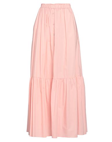 Aniye By Tiered Cotton Maxi Skirt With Gathered Waist In Pink