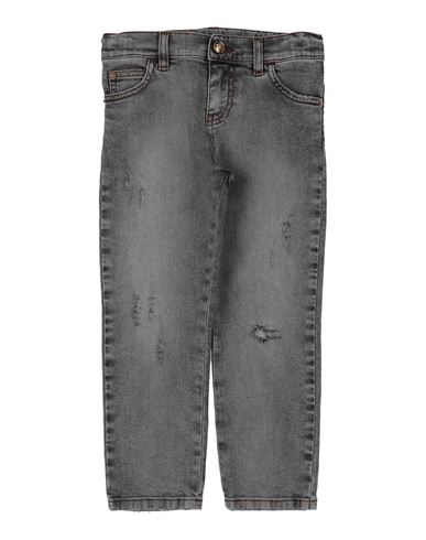 Shop Versace Young Toddler Boy Jeans Grey Size 5 Cotton, Elastane