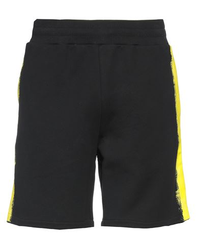 Moschino Man Shorts & Bermuda Shorts Black Size 38 Organic Cotton